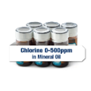Calibration; Cl in Mineral Oil, 0-500 ppm (10 mL) - Set of 6
