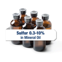 Calibration; S in Mineral Oil, 0.3-10% (100 mL) - Set of 6