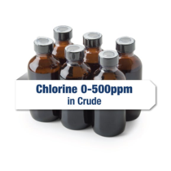 Calibration; Cl in Crude, 0-500 ppm (100 mL) - Set of 6