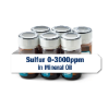 Calibration; S in Mineral Oil, 0-3000 ppm (10 mL) - Set of 6