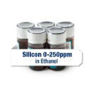Calibration; Si in Ethanol, 0-250 ppm (10 mL) - Set of 5