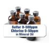 Calibration; S & Cl in Mineral Oil, 0-500 ppm (100 mL) - Set of 6