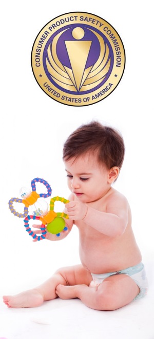 CPSC logo Baby with Toy