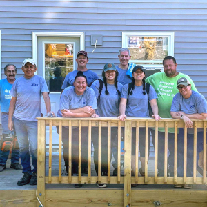 XOS associates volunteer at Habitat for Humanity