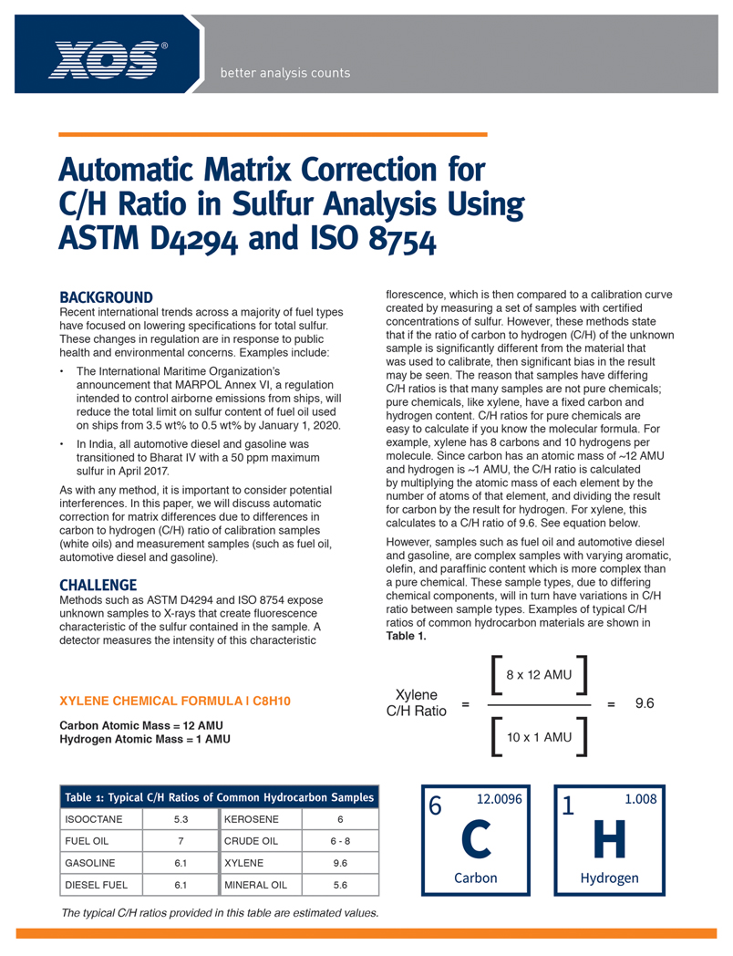 Auto Matrix Correction Whitepaper